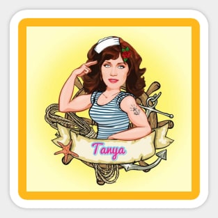 Tanya Roberts pop Sticker